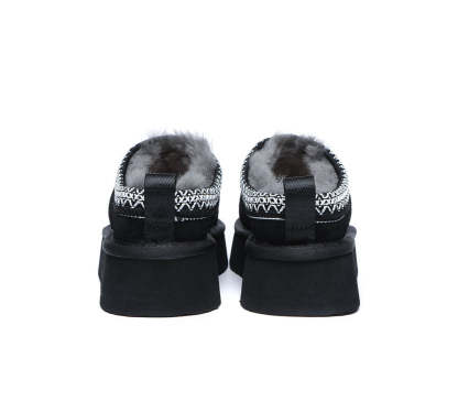 🔥AUSTRALIAN SHEPHERD® UGG Slippers Sheepskin Wool Ankle Platform Tazzy Ventus