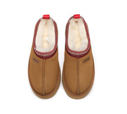 🔥AUSTRALIAN SHEPHERD® UGG Slippers Sheepskin Wool Ankle Platform Tazzy Ventus