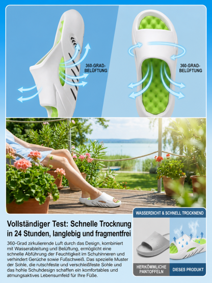 🦶 Den ganzen Tag unterwegs? Schmerzende Füße ade! Massage-Hausschuhe für maximale Entspannung