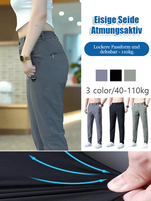 Ice Silk High Stretch Freizeithosen