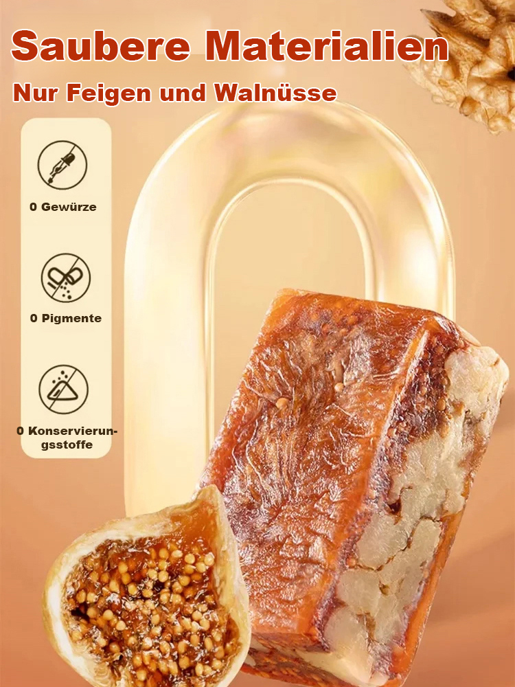 Schwarzer Sesam-Cranberry-Geschmack Feigenkuchen