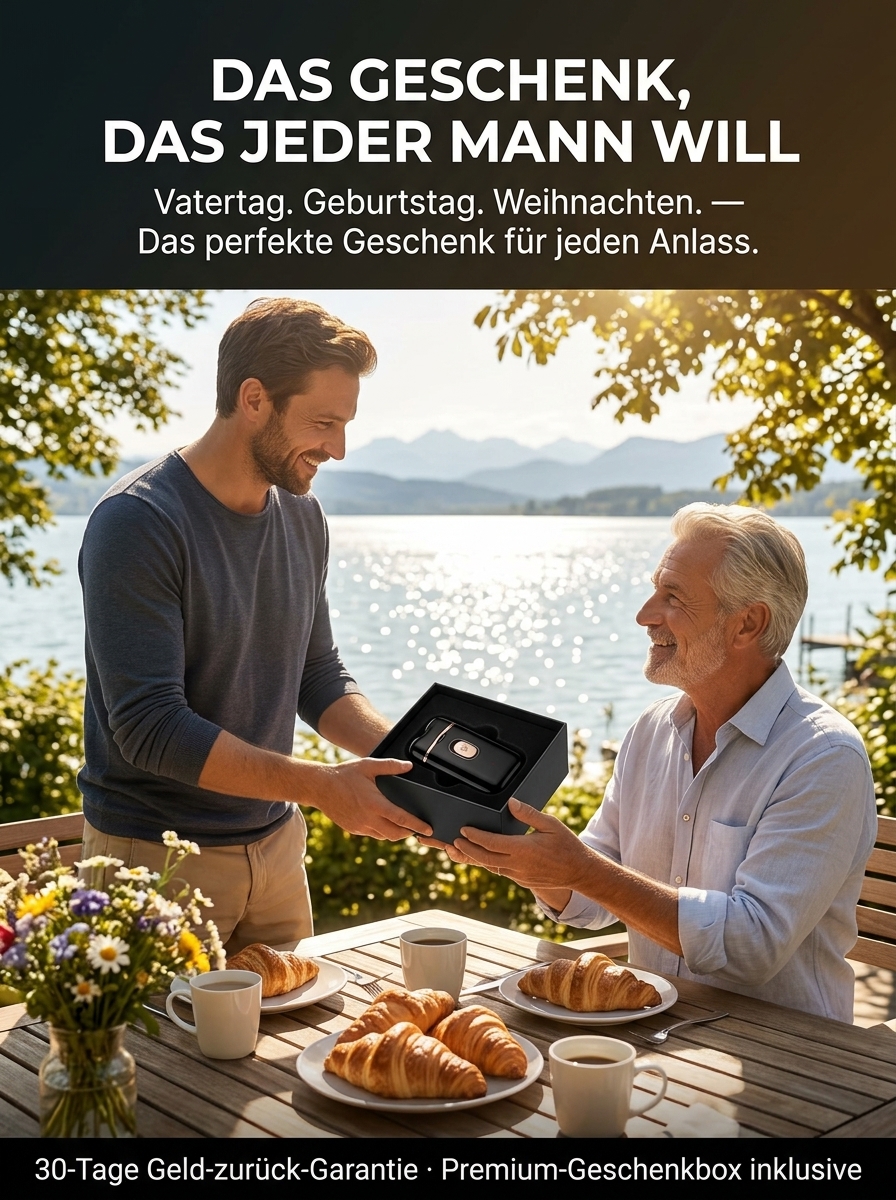 AeroShave™ | Der Ultimative Auto- & Reise-Rasierer (USB-C)