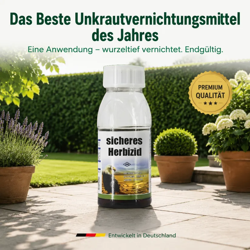 Umweltfreundliches Bio‑Sprühmittel gegen Unkraut | Langanhaltende Wirkung