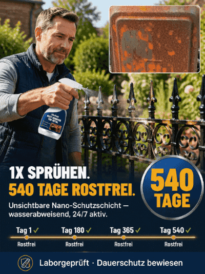 ⚡ Löst hartnäckigen Rost innerhalb einer Minute auf. 🧪[Metallspezifischer konzentrierter Rostentferner]