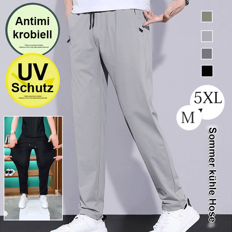 Sommer Ultradünne Atmungsaktive Eisseidenhose