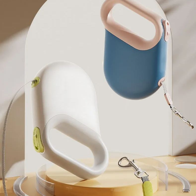 Reflektierende, einziehbare Sicherheitsleine für Hunde