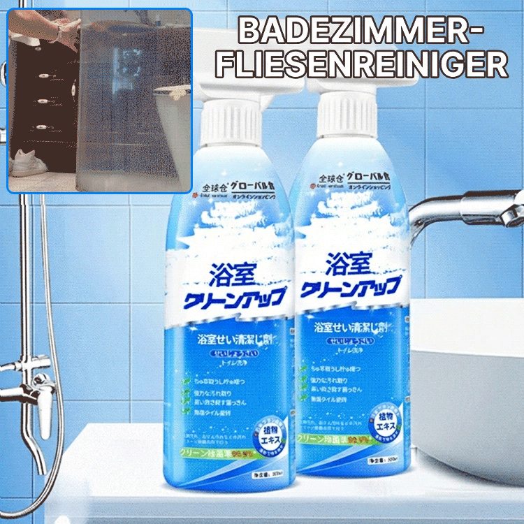 ✅Effektive Entfernung von Kalk und Seifenrückständen im Bad – Fliesen bleiben langanhaltend glänzend