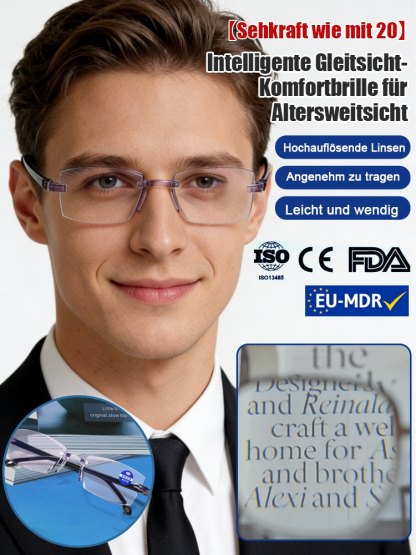 ✅ Egal ob Weitsichtigkeit, Kurzsichtigkeit oder Stabsichtigkeit! Keine Augenuntersuchung erforderlich! Die Gläser passen sich automatisch an und sorgen für klare Seheindrücke!