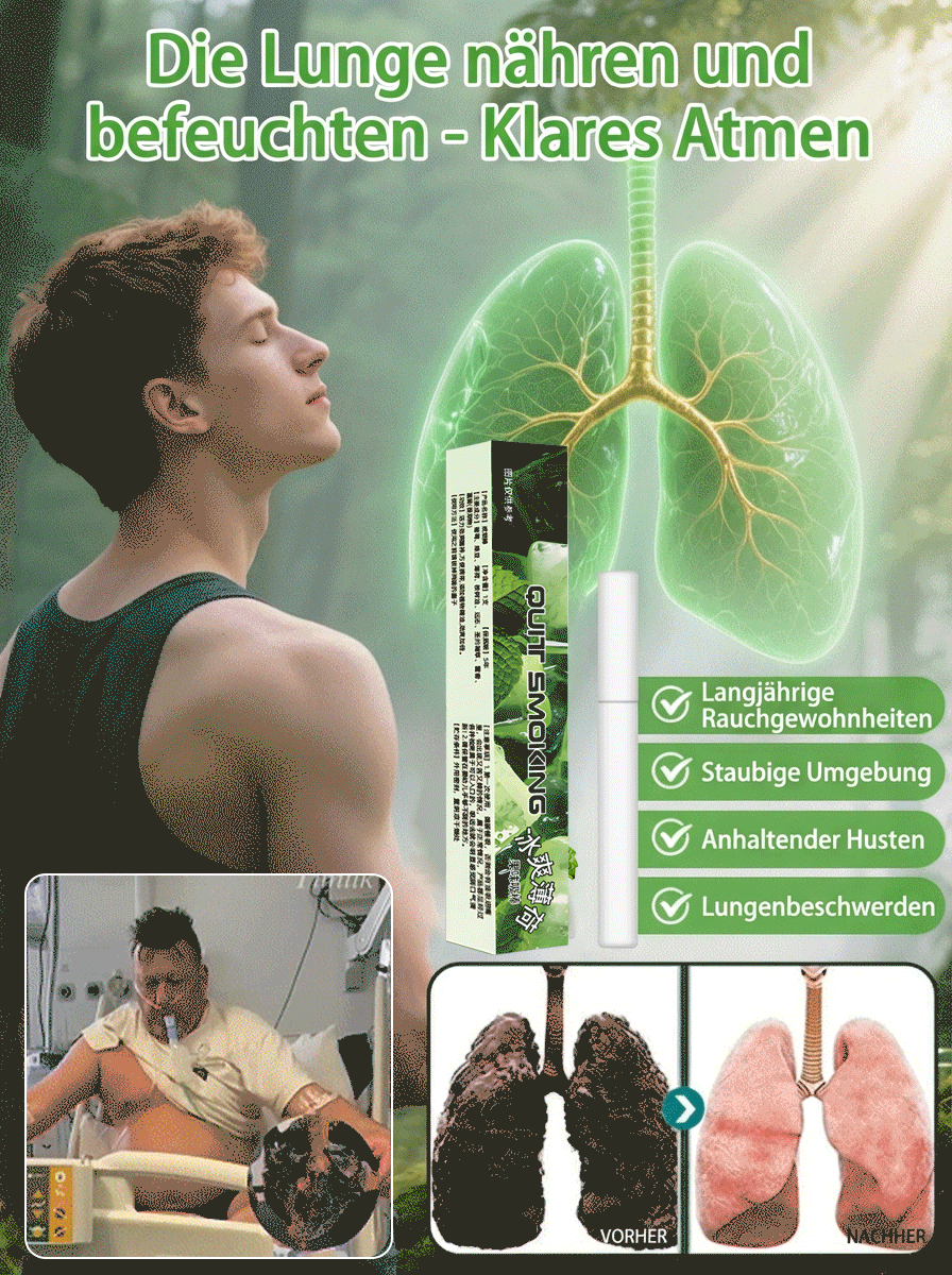 🌿98,2% der Nutzer spüren Wirkung in 2 Minuten, löst Schleim und pflegt die Lunge 
