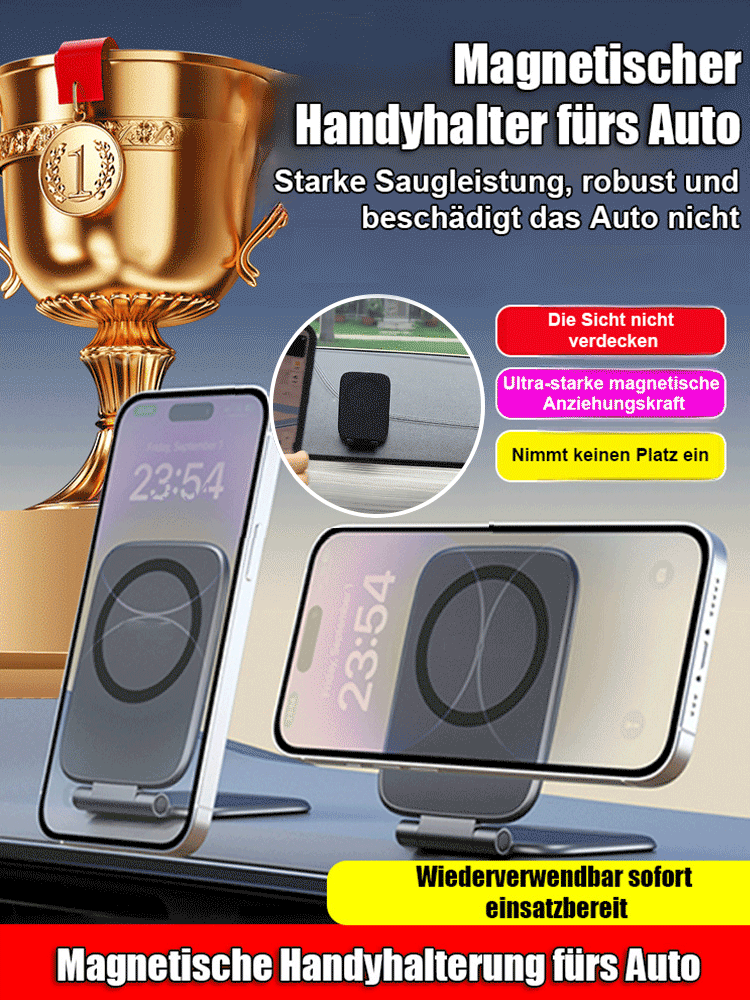 ✅Extrem dünn mit Mehrwinkel-Einstellung, Doppel-Magnetkern mit 1900gf Haftkraft