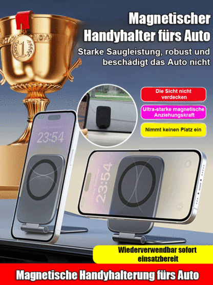 ✅Extrem dünn mit Mehrwinkel-Einstellung, Doppel-Magnetkern mit 1900gf Haftkraft