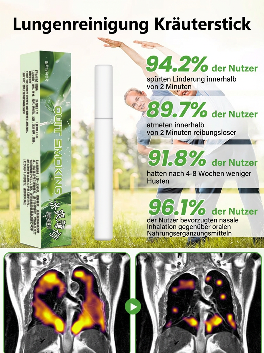 🌿98,2% der Nutzer spüren Wirkung in 2 Minuten, löst Schleim und pflegt die Lunge 