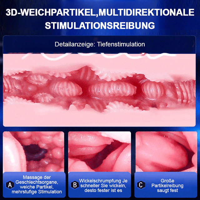 🔥 Ultrarealistisches Fitnessequipment mit 20 Vibrations- und Bewegungsmodi, hautfreundlich und geruchsneutral