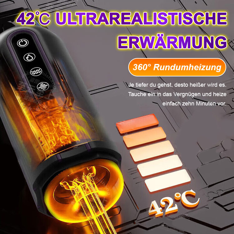 🔥 Ultrarealistisches Fitnessequipment mit 20 Vibrations- und Bewegungsmodi, hautfreundlich und geruchsneutral