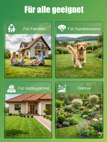 🌾 In nur 7 Tagen einen weiten, endlosen Rasen gestalten