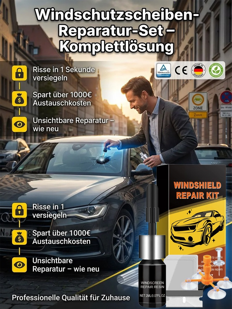 【Super Sparset】Pflegeset für Autoscheiben