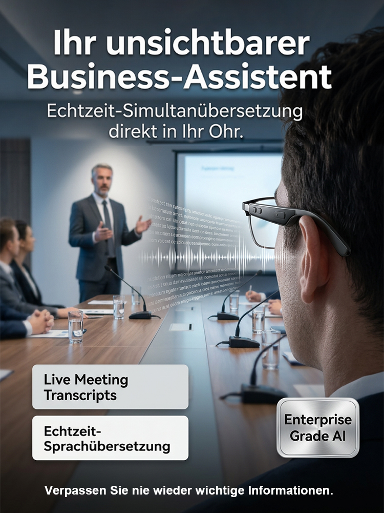 Intelligente Farbwechsel-Touch-Steuerung und Sprachsteuerung: KI-intelligente Brille