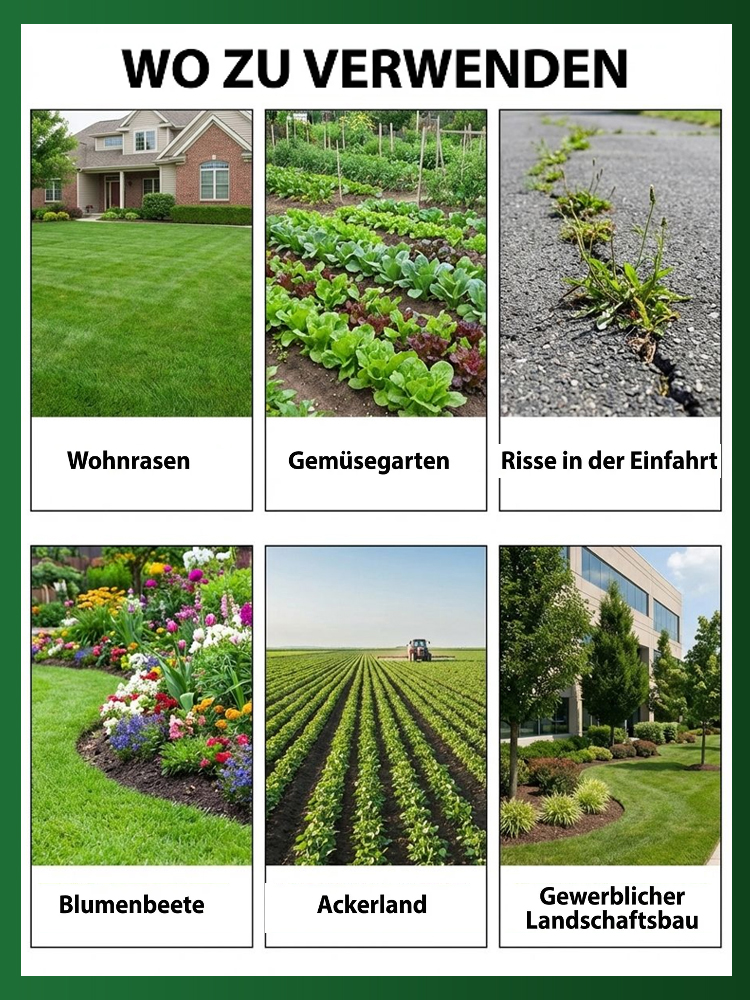 Hochleistungs-Unkrautvernichter | 24h Wurzelvernichtung & 100% Bio
