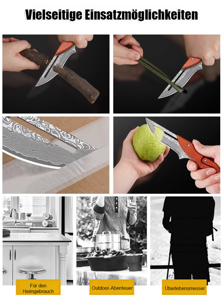 Damaststahl Klappmesser