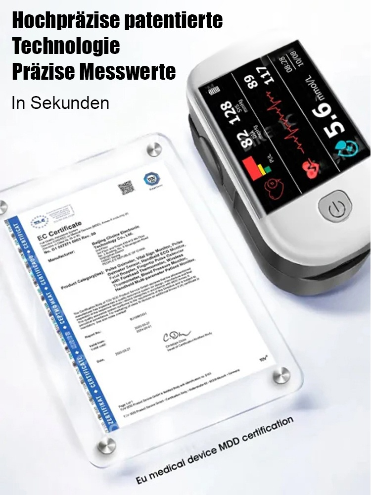 Fingerspitzen-Sauerstoffmessgerät