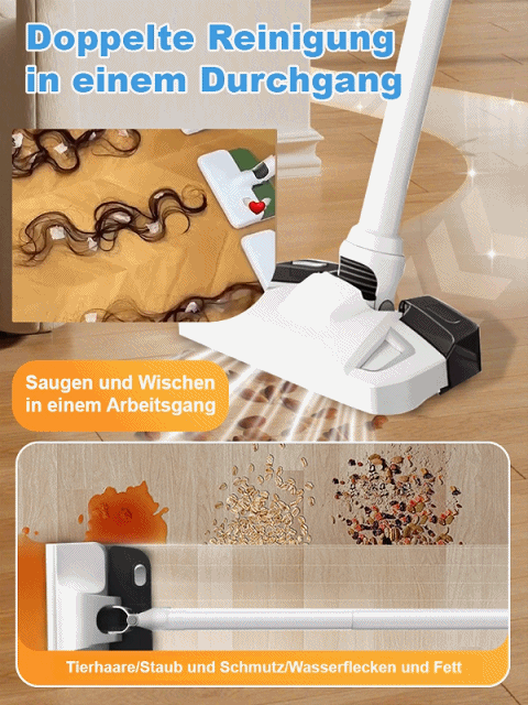 【Sturmstarke Saugleistung】Kabelloser 5-in-1 Handstaubsauger