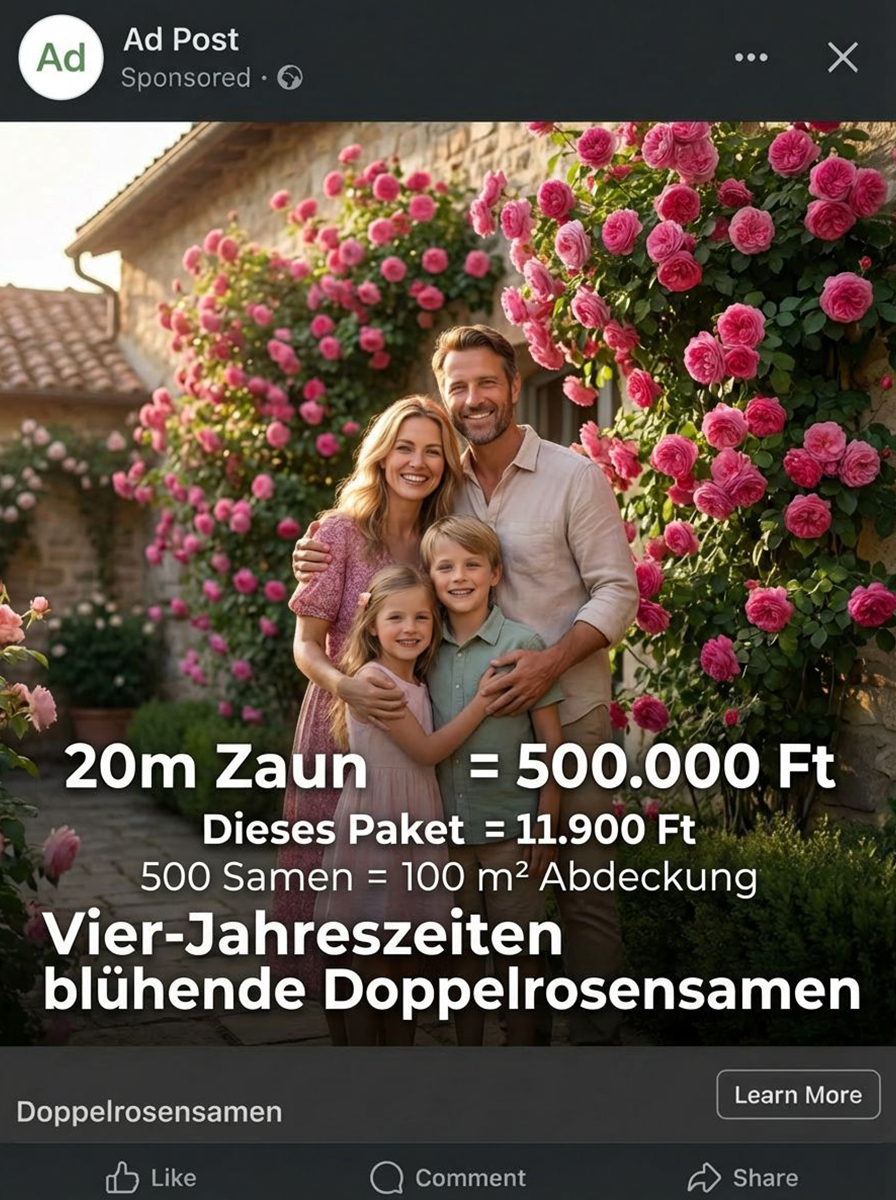 Saatgut der gefüllten vier Jahreszeiten blühenden Rosa rugosa