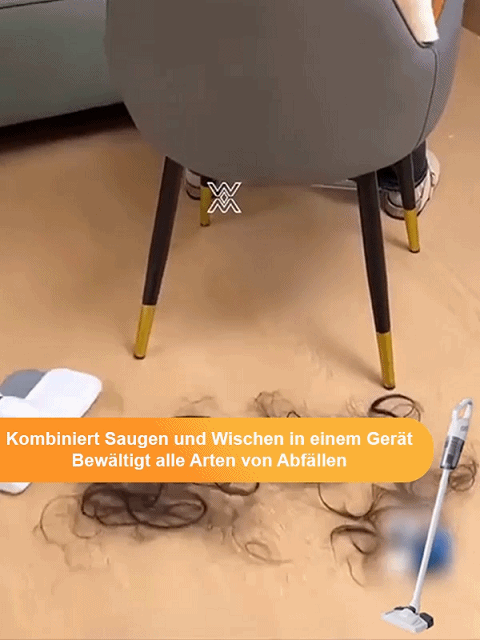 【Sturmstarke Saugleistung】Kabelloser 5-in-1 Handstaubsauger