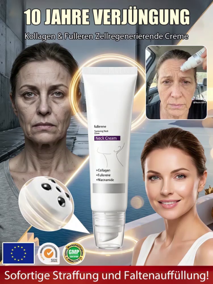 ✨[50% RABATT] V-Roller Anti-Aging Kollagen Creme | Sofortiges Lifting & Faltenauffüllung für Gesicht & Körper