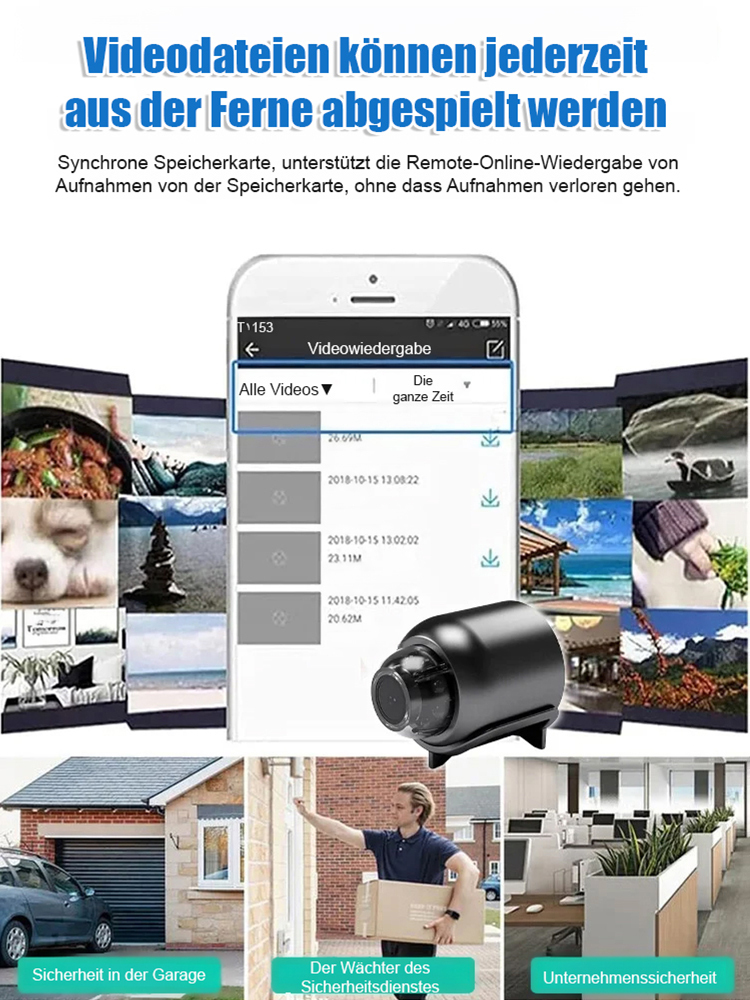 Intelligente WiFi-Fernüberwachungskamera
