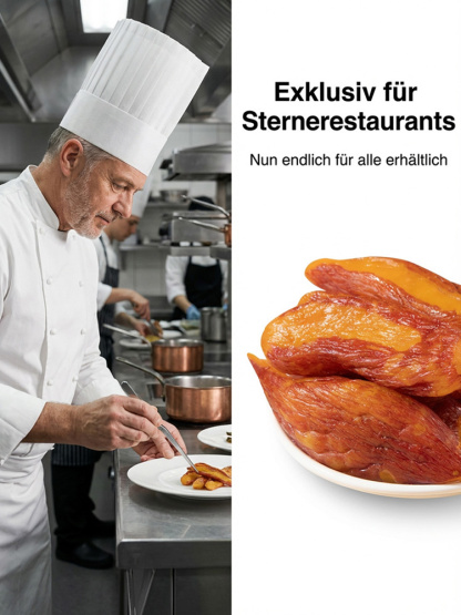 【Frisch gedämpft und gebacken】Zuckerfreie gedämpfte Süßkartoffelstreifen