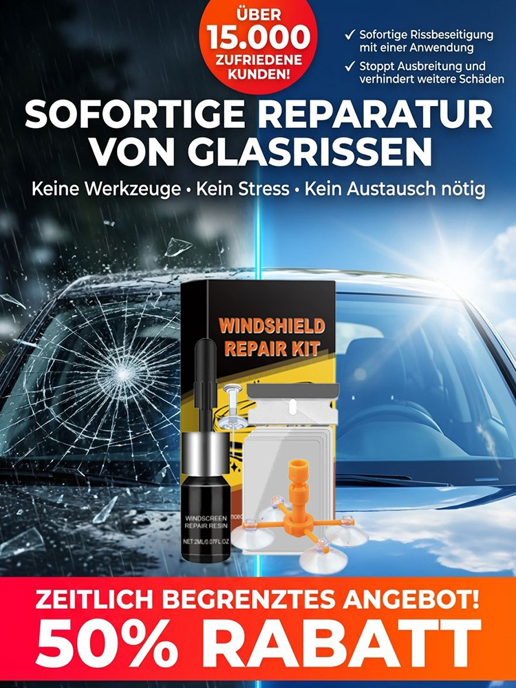 【Super Sparset】Pflegeset für Autoscheiben