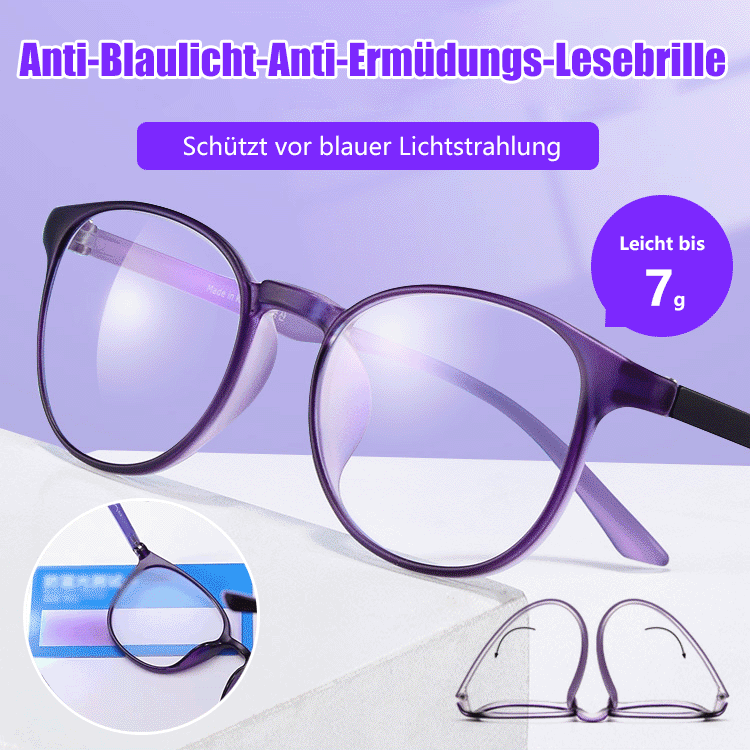 Anti-Blaulicht-Anti-Ermüdungs-Lesebrille