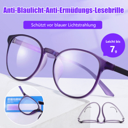 Anti-Blaulicht-Anti-Ermüdungs-Lesebrille