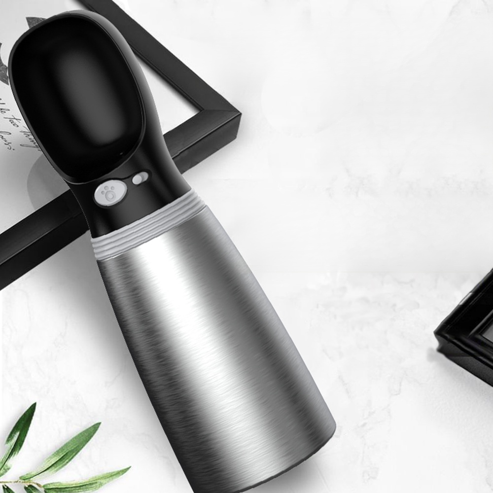 Doppelwandige Edelstahl-Wasserflasche für Hunde und Haustiere