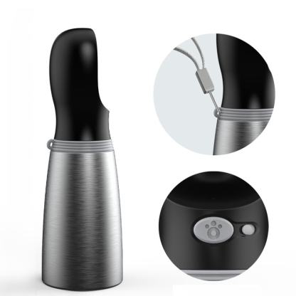 Doppelwandige Edelstahl-Wasserflasche für Hunde und Haustiere