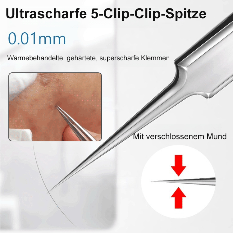 Makelloses Beauty-Design ✨ Hochpräzise, hochharte Zellzange 💎🧖‍♀️ Neugestaltung der reinen Hautstruktur