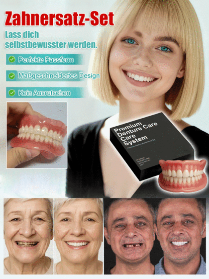 【In ganz Nordamerika ausverkauft bei Zahnärzten!】TrueEase™ Maßgefertigte Unsichtbare Zahnprothesen für fehlende Zähne