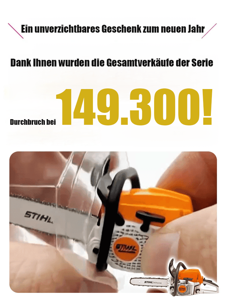 🔨🛠Dies ist der Mini-Elektro-Kettensägen-Schlüsselanhänger von Citizen, der alles durchtrennen kann.