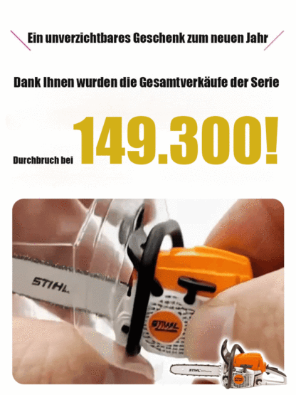 🔨🛠Dies ist der Mini-Elektro-Kettensägen-Schlüsselanhänger von Citizen, der alles durchtrennen kann.