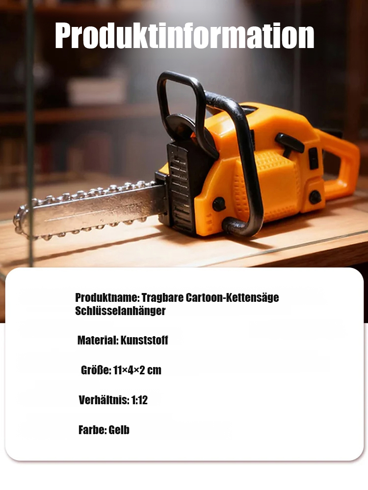 🔨🛠Dies ist der Mini-Elektro-Kettensägen-Schlüsselanhänger von Citizen, der alles durchtrennen kann.