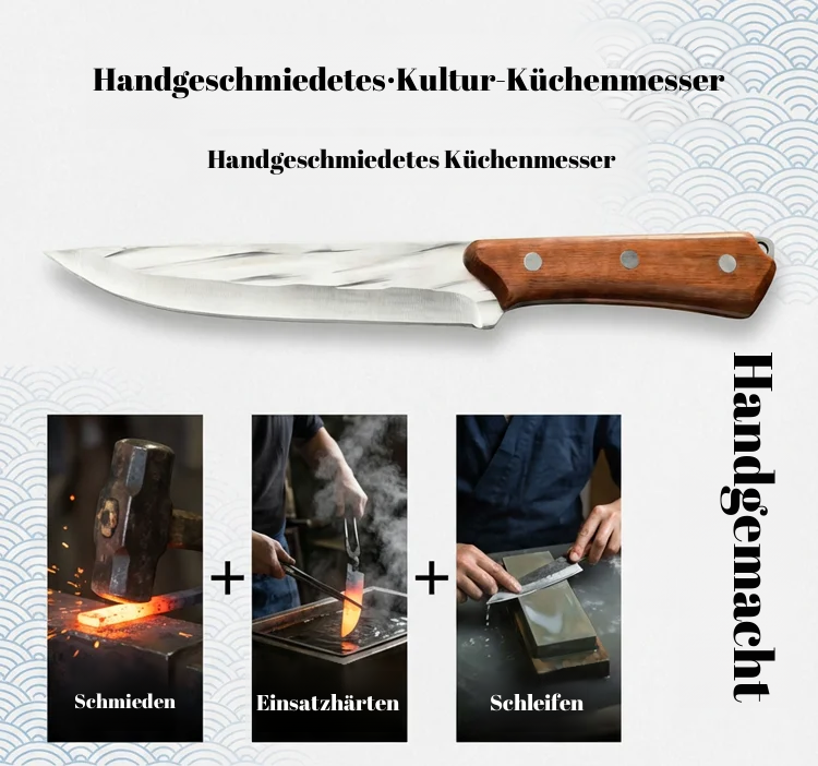 【Werkstatt für hundertjährige Messerherstellung in Gifu, Seki-Stadt】 Handgefertigtes Kulturmesser ✨ Limitiertes Neujahrs-Halbpreis-Angebot für 2026!