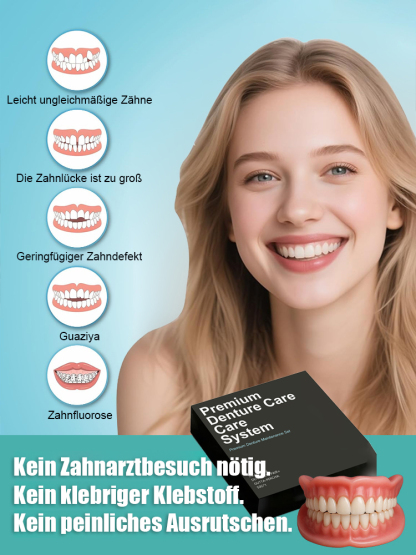 【In ganz Nordamerika ausverkauft bei Zahnärzten!】TrueEase™ Maßgefertigte Unsichtbare Zahnprothesen für fehlende Zähne