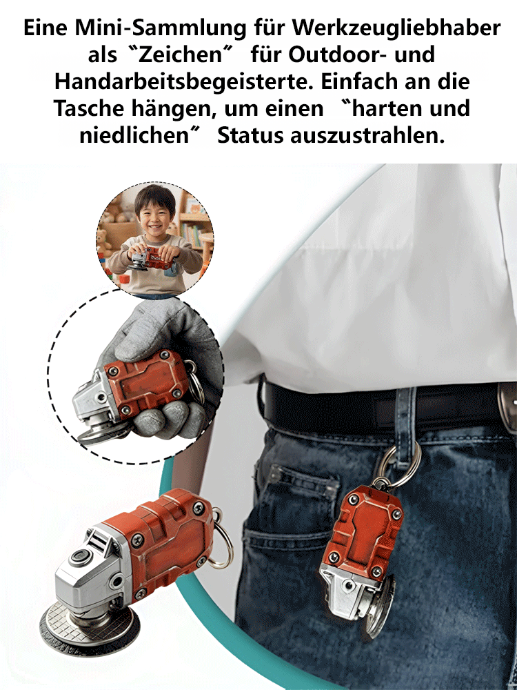 Das perfekte Geschenk, das jeder liebt – ein Mini-Mühlen-Schlüsselanhänger 🎁