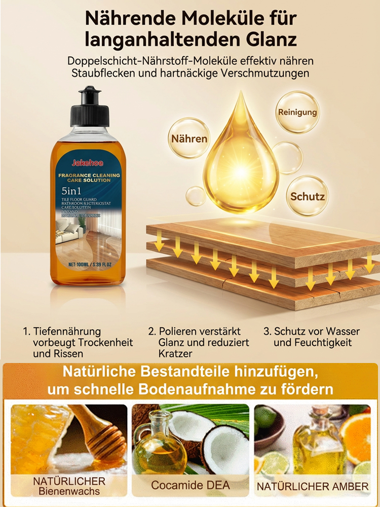 Reinigungs­konzentrat für Böden mit Glanzeffekt