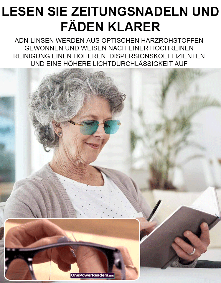 Intelligente Zoom-Lesebrille