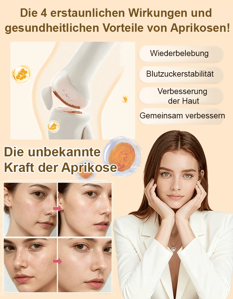 Süß-saure ungesüßte getrocknete Aprikosen