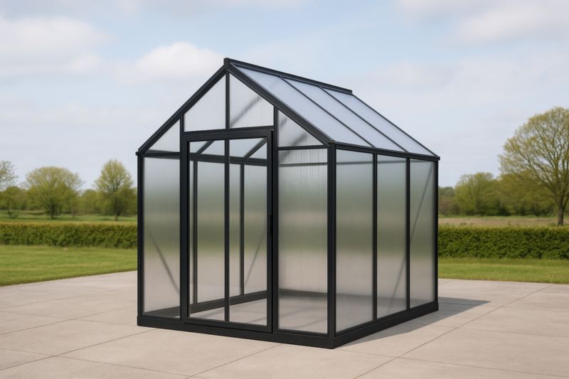 Serra in Alluminio e Policarbonato 250x190x195 cm-Nenolirto