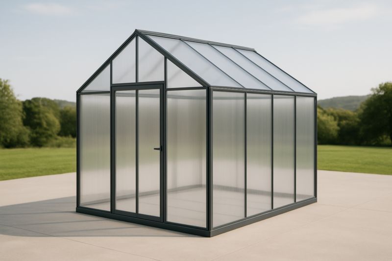 Serra da Giardino in Alluminio e Policarbonato-Nenolirto