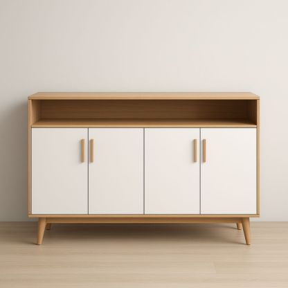 Buffet en Bois Blanc et Chêne