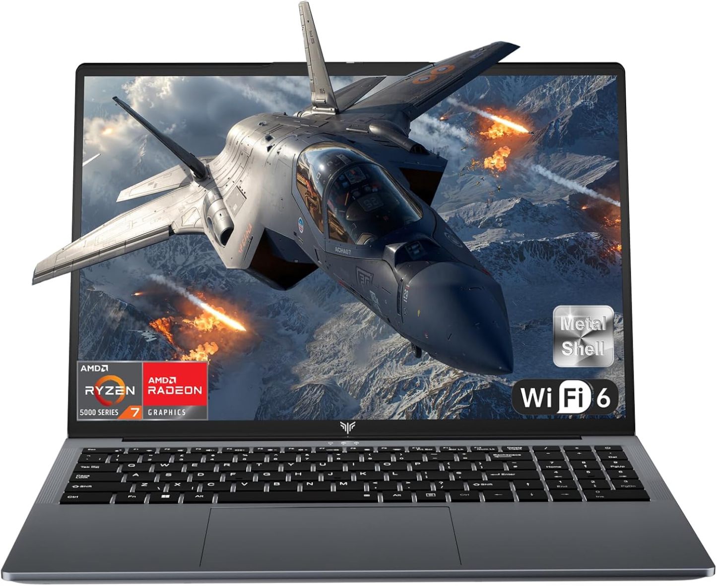 ACEMAGIC Gaming Laptop Computer - 2025 Neueste 15.6 Zoll FHD Display Laptop mit Ryzen 7 7430U Prozessor bis zu 4.3GHz, 16GB Ram DDR4 512GB NVMe PCIe 3.0 SSD Gaming Notebook, Leichtgewicht-Warmthsta